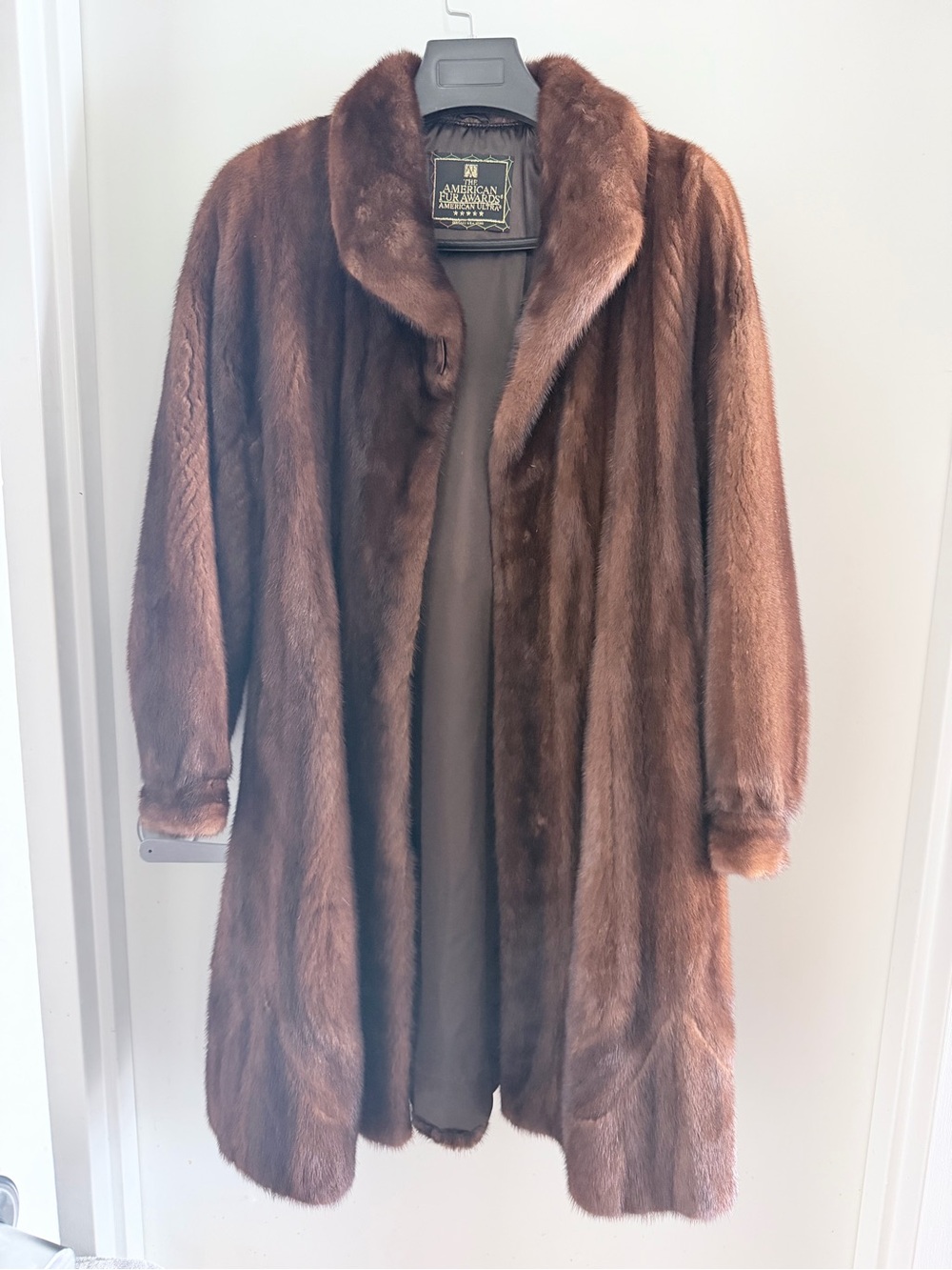 Vintage Brown Mink Coat - Women’s Fur Coat